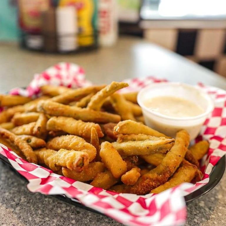 Fried Pickles at Our Diner