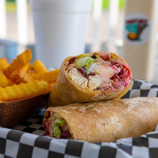 Avocado Chicken Wrap