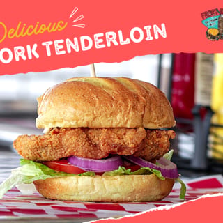 Pork Tenderloin Sandwich